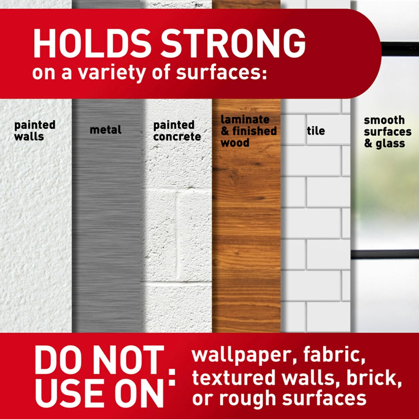 Command White Picture Hanging Strips, Indoor Use (PH211-32NA)