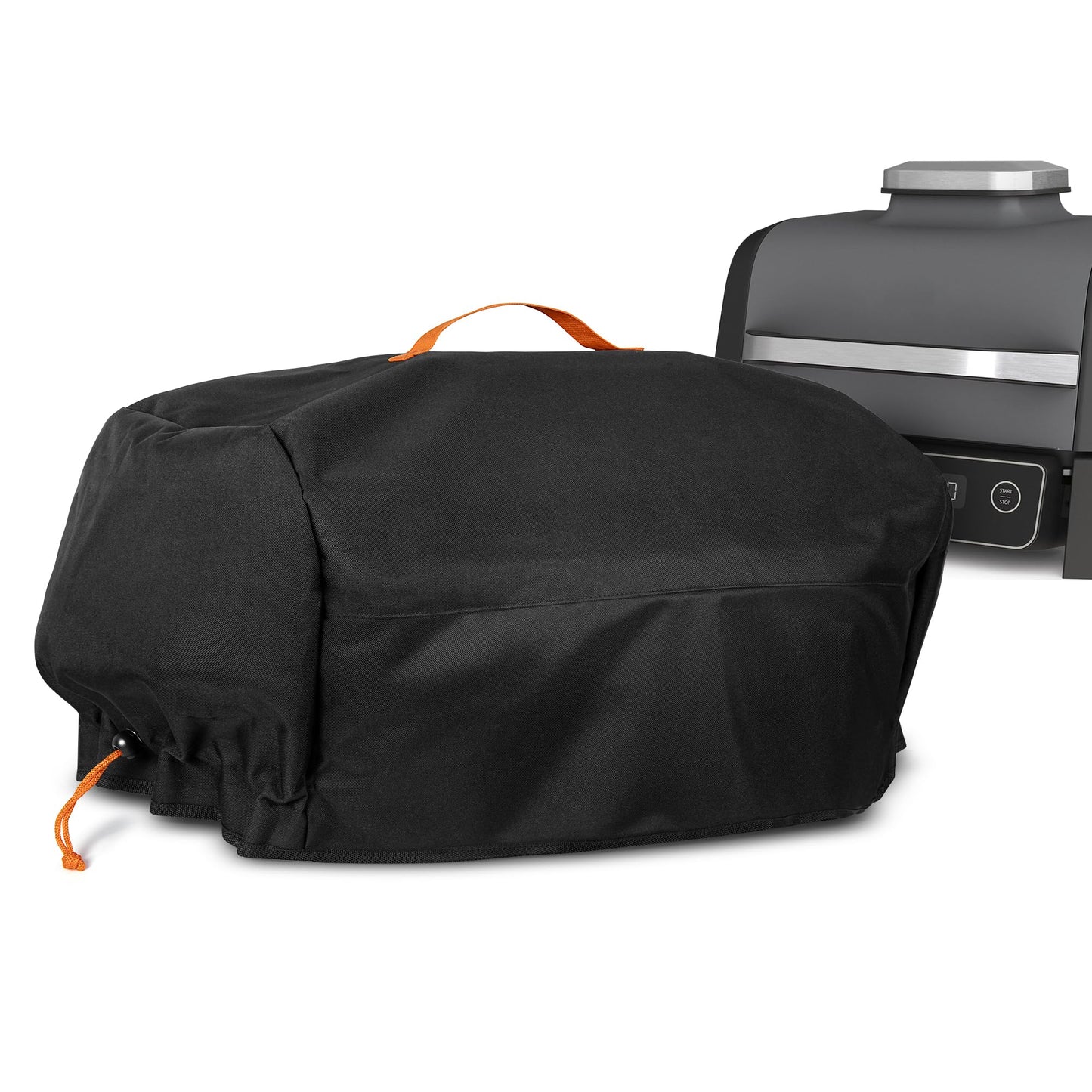 HODRANT Grill Cover Compatible with Ninja OG701 OG751 Woodfire Grill, BBQ Grill Accessories Bag Compatible with Ninja OG700 Series Outdoor 7-in-1 Grill Smoker, with Handle & Inner Pocket, Cover Only