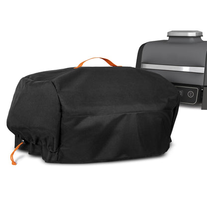 HODRANT Grill Cover Compatible with Ninja OG701 OG751 Woodfire Grill, BBQ Grill Accessories Bag Compatible with Ninja OG700 Series Outdoor 7-in-1 Grill Smoker, with Handle & Inner Pocket, Cover Only