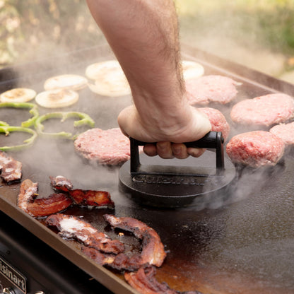 Cuisinart Smash Burger Press, Cast Iron, Heat Resistant Handle (CISB-111C)