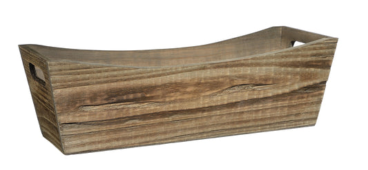 GARDENGOODZ Wood Handled Window Box Planter - Buffalo Brown