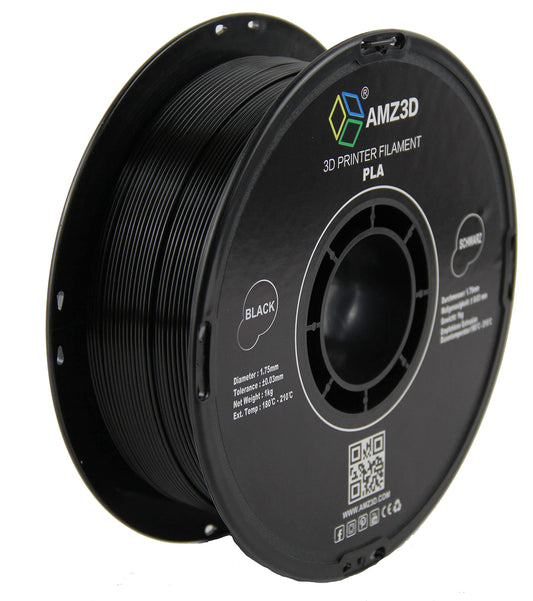 AMZ3D PLA 1.75mm-1kg 3d Printer Filament (Black)