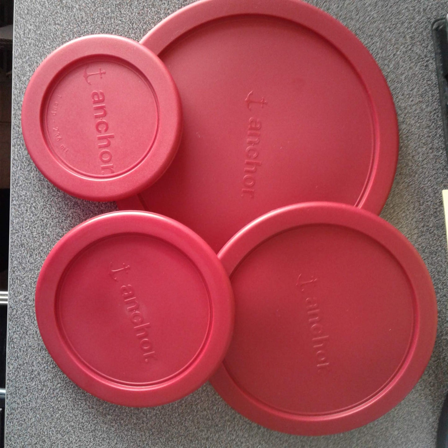 Anchor Hocking Assorted Lids, 4-pc