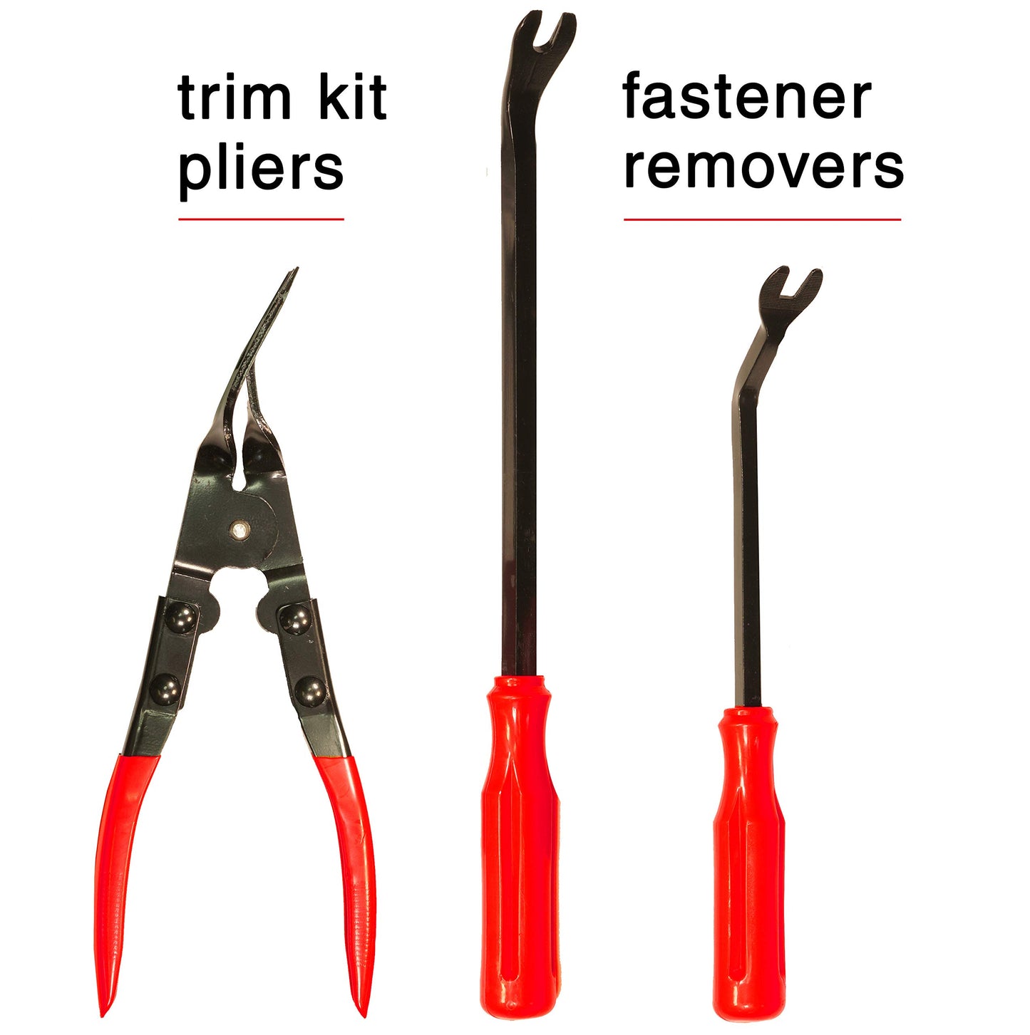 VViViD Auto Trim Panel Removal Tool Kit with Trim Clip Plier Set Car Door Dashboard Wire Terminal and Stereo Removal Instruments 19Pcs Pry Tools in Carry Bag