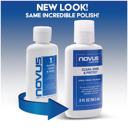 NOVUS 7056 Plastic Polish Kit - 8 oz.