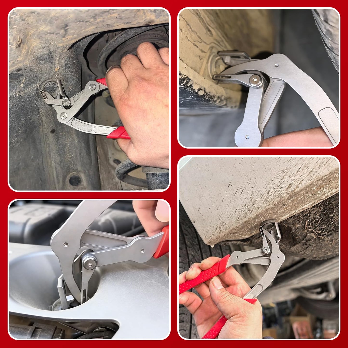 Car Clip Pliers Automotive, Labor-Saving Clip Removal Tool for Damage-Free Disassembly Panel Removal, Precision Panel Clip Pliers for Versatile Automotive Fasteners
