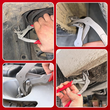 Car Clip Pliers Automotive, Labor-Saving Clip Removal Tool for Damage-Free Disassembly Panel Removal, Precision Panel Clip Pliers for Versatile Automotive Fasteners