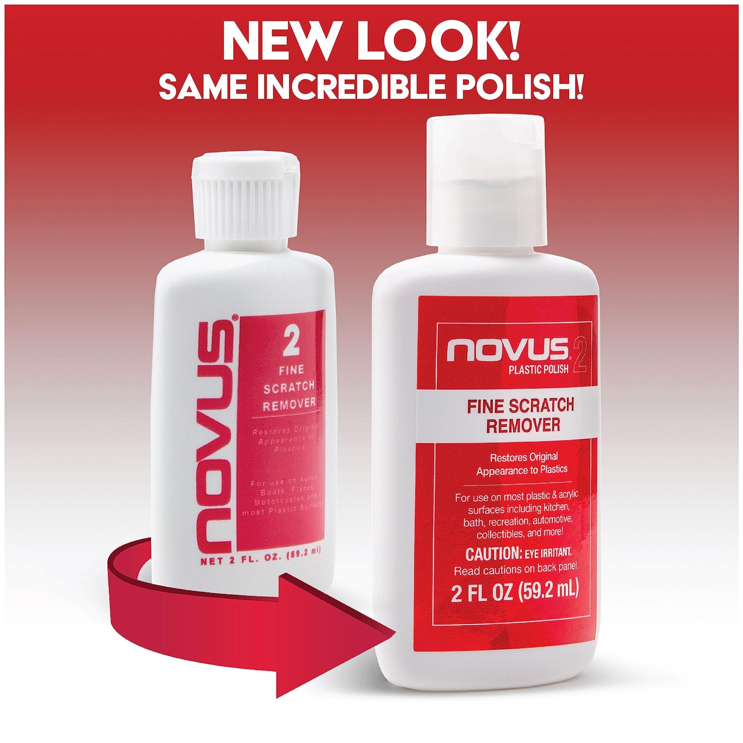 NOVUS 7056 Plastic Polish Kit - 8 oz.