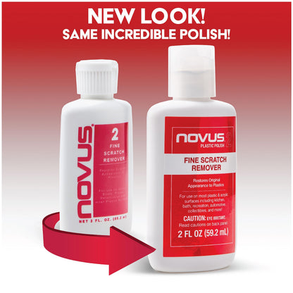 NOVUS 7056 Plastic Polish Kit - 8 oz.