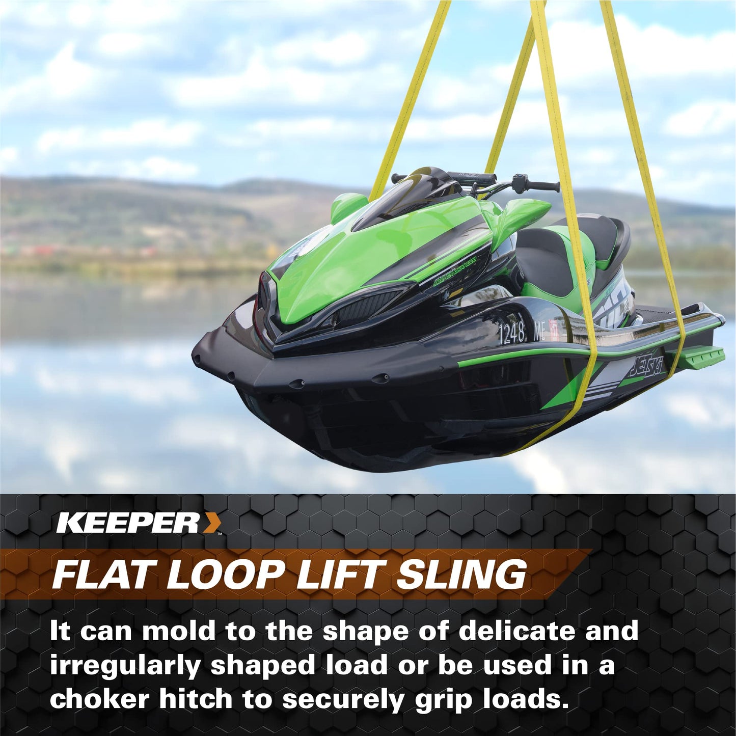 Keeper (02616) 12' x 2" Lift Sling