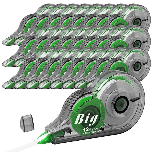 Correction Tape, 24 Pack White Out Correct Tapes, 39 Feet Each Wipe Out Easy Fast Eraser Correct Tape Roller for Students School Office