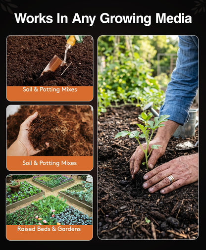 Xtreme Gardening Mykos Pure Mycorrhizal Inoculant Organic Root Enhancer, 1 LB - Granular