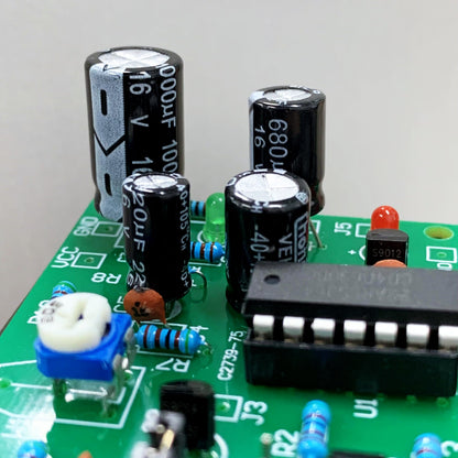 PANMILED 35 Values 700 Pieces Aluminum Electrolytic Capacitor Assortment Kit 0.1uF-1000uF 10V 16V 25V 50V Direct Insertion Aluminum Electrolytic Capacitor Series