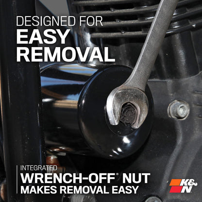 K&N Filters Oil Filter, Black