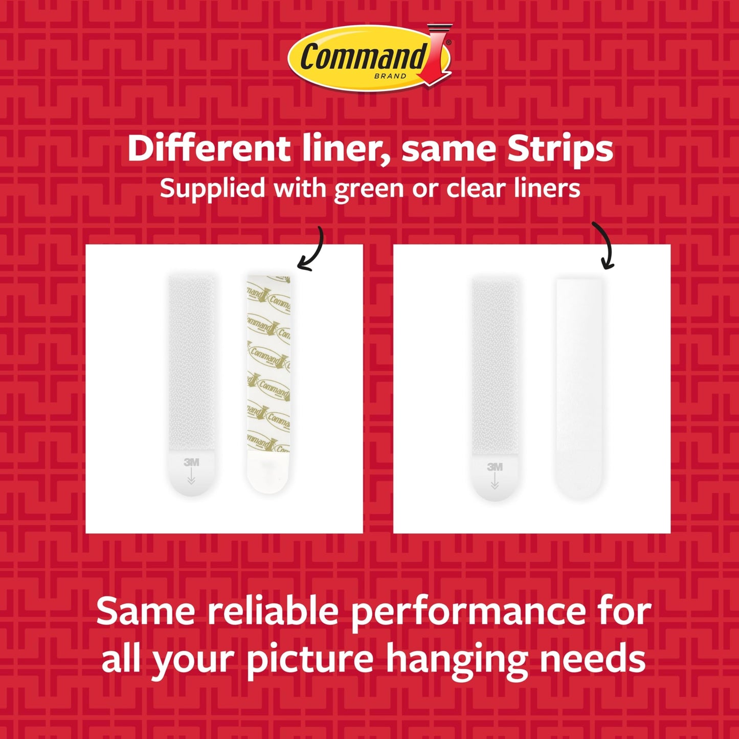 Command Picture Hanging Strips Variety Pack, Damage Free Hanging Picture Hangers, No Tools Wall Hanging Strips for Living Spaces, White, 2 Medium Pairs, 6 Large Pairs and 8 Extra Large Pairs