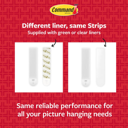 Command Picture Hanging Strips Variety Pack, Damage Free Hanging Picture Hangers, No Tools Wall Hanging Strips for Living Spaces, White, 2 Medium Pairs, 6 Large Pairs and 8 Extra Large Pairs