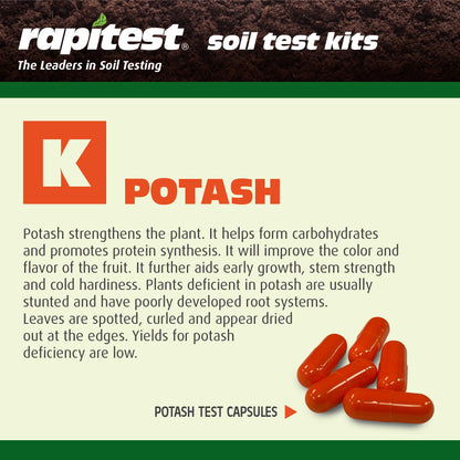 Luster Leaf 1601 Rapitest Soil Test Kit, 40 Tests