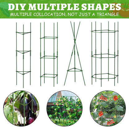 Fabulas Tomato Cages - Garden Plant Stakes Support 3Pack48