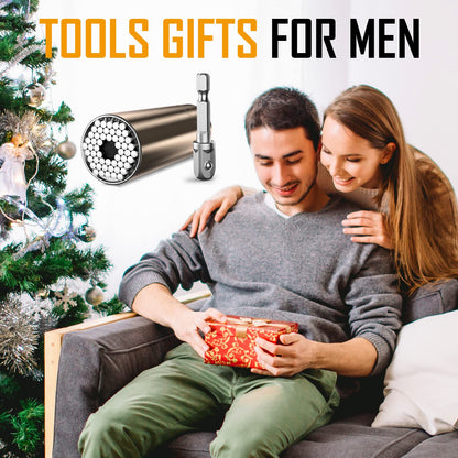 KEZKALS Valentines Day Gift for Him, Universal Socket Tool Gifts for Men, Valentines Gifts for Him, Mens Valentines Day Gift for Boyfriend Husband, Anniversary Birthday Gifts for Men, Mens Dad Gifts