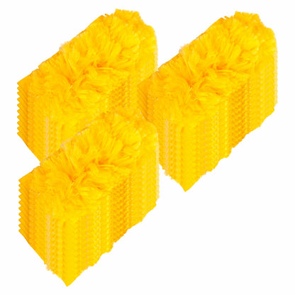 JEBBLAS Disposable Dusters Refills Compatible with Swiffer Dusters, 360 Yellow Heavy Duty Electrostatic Duster Replacements for Flash Dust Magnet, Total 30 Pcs