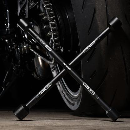EPAuto 14" Heavy Duty Universal Lug Wrench, 4-Way Cross Wrench, Black