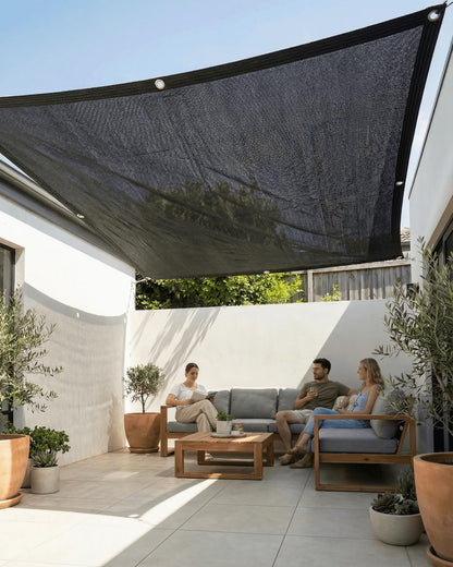 vensovo 30% Sunblock Shade Cloth Net Black Resistant - 8x12 Ft Garden Shade Mesh for Plant Cover, Greenhouse, Chicken Coop, Kennels, Tomatoes Plants