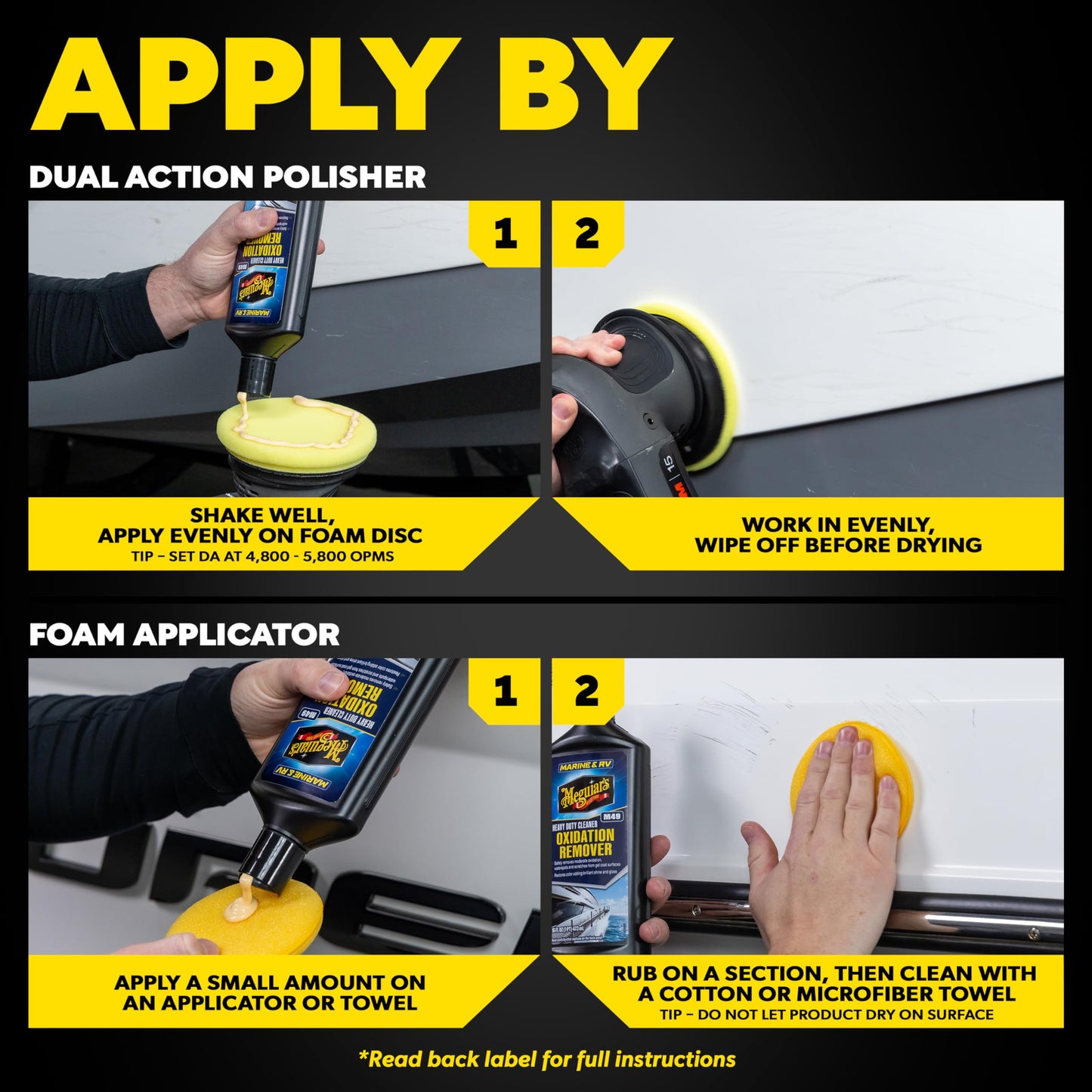 Meguiar's M4916 Heavy Duty Oxidation Remover - 16 oz.