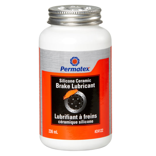 Permatex 24122 Silicone Ceramic Brake Lubricant, Orange, 236ml