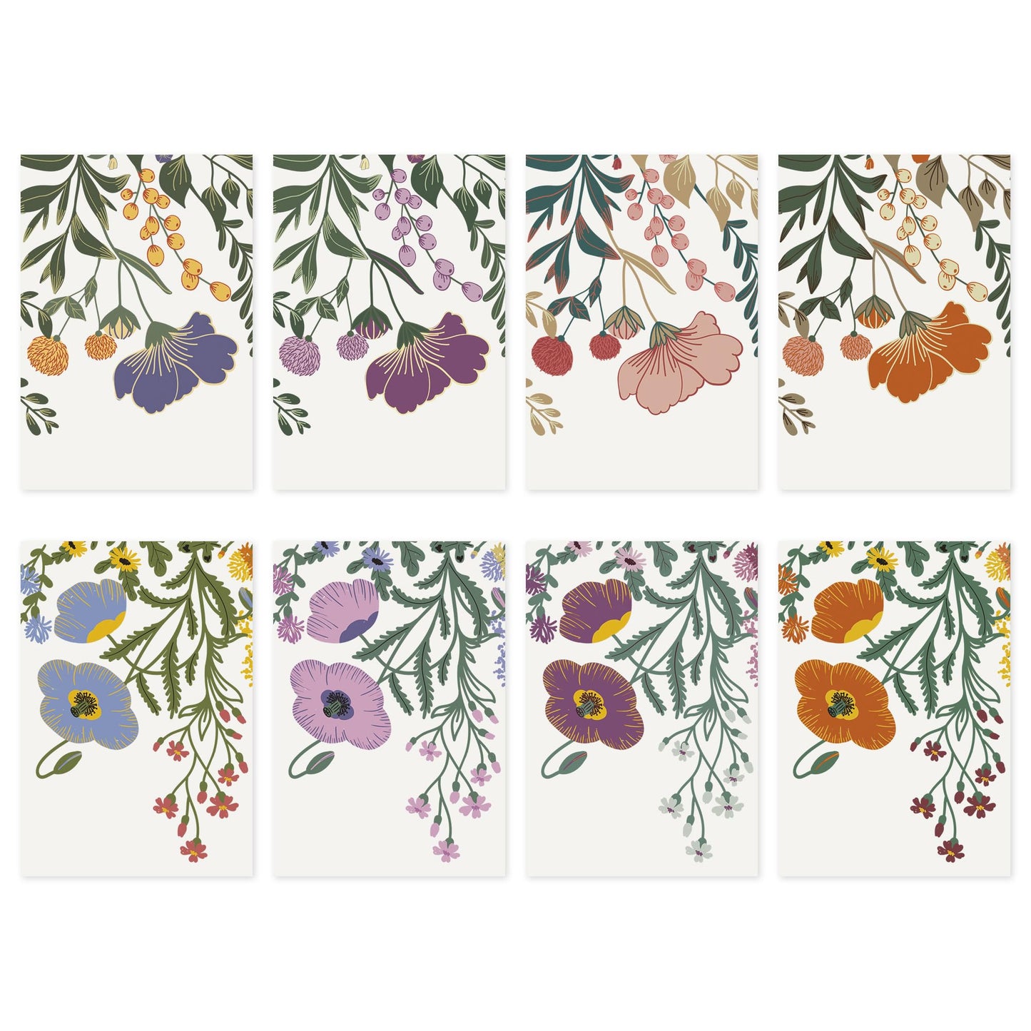 Cabbrix Magnetic Calendar for Fridge, 2026-2027 Refrigerator Calendar January 2026 to June 2027 for Planning and Organizing Your Life, 13 x 11-1/2 Inches, Floral