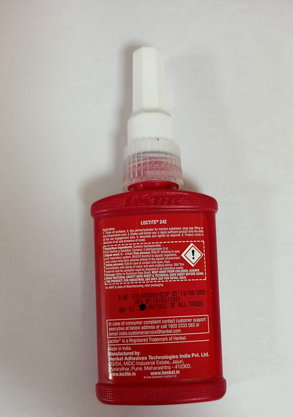Henkel Loctite 242 50ml Threadlocker Medium Strength Glue by Loctite