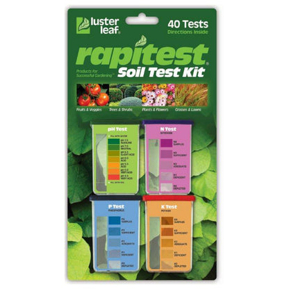 Luster Leaf 1601 Rapitest Soil Test Kit, 40 Tests