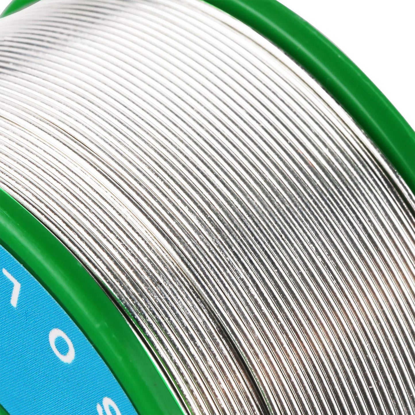SainSmart 0.8mm Lead Free Solder Wire with Rosin2 Sn97 Cu0.7 Ag0.3, Tin Wire Solder for Electrical Soldering (100g /0.22lbs)