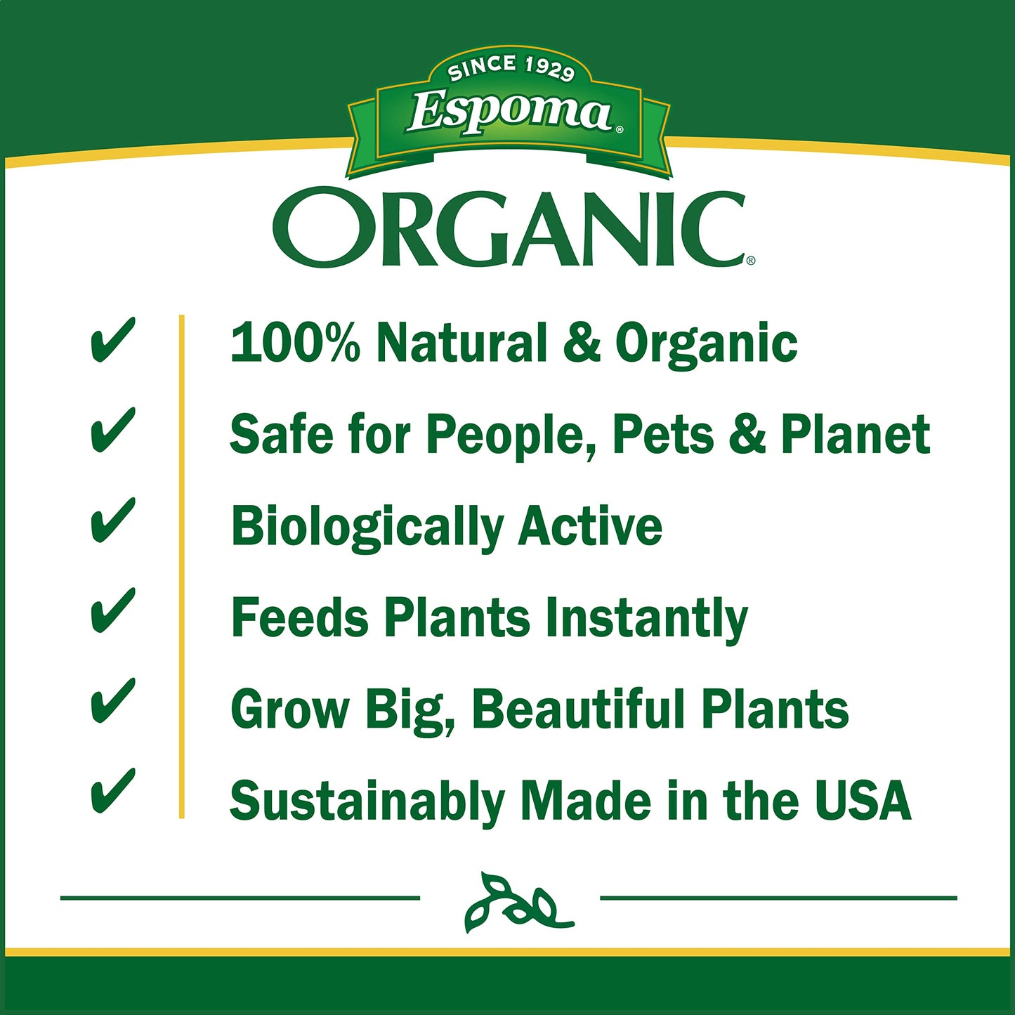 Espoma Company INPF8 Organic Indoor Plant Food, 8 oz