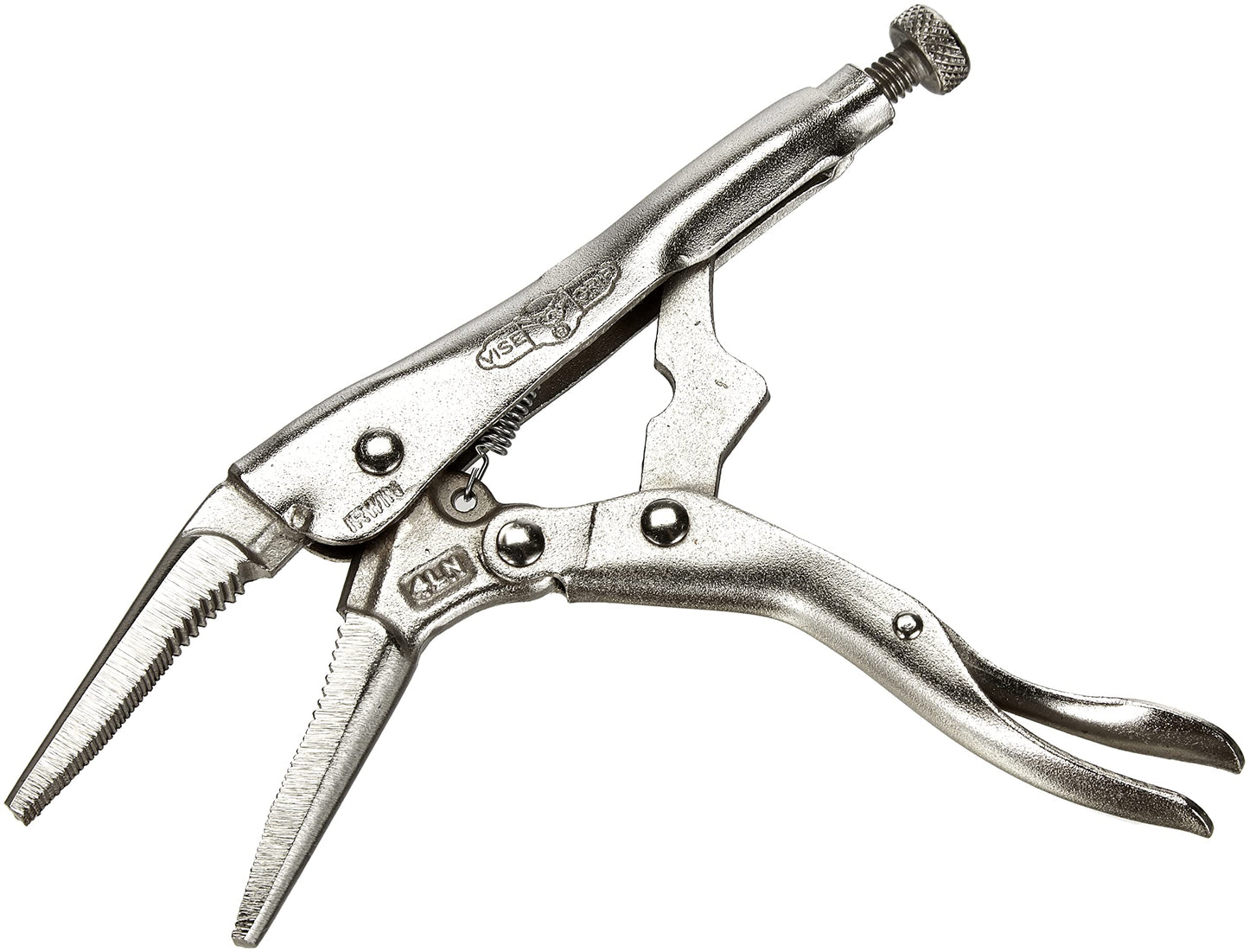 Irwin 1602L3 4LN Orignal Long Nose Locking Pliers, 4-Inch