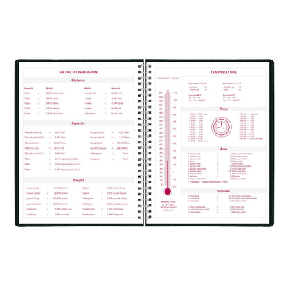 Brownline® 2026 DuraFlex Weekly Planner, Appointment Book, 12 Months, January to December, Twin-Wire Binding, 11" x 8.5", Black (CB950V.BLK-26)