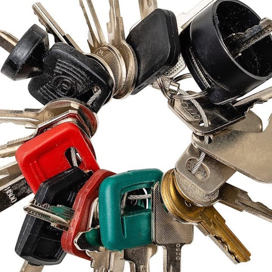 EquipKeyCo Heavy Equipment Master Key Set - Fits Bobcat, Caterpillar, Genie, JLG, and More