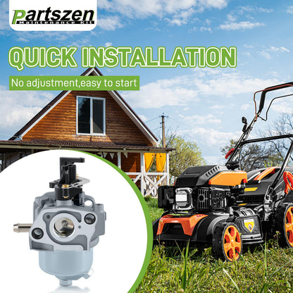 partszen 14-853-68-S Auto Choke Carburetor Kit Fit for Kohler Lawnmower XT675 XT6.75 XT650 XT6.5 with 14 083 15-S Air Filter 3071 3076 3085 3086 3035 3043 3045 3066 2034 2044 2063 2070