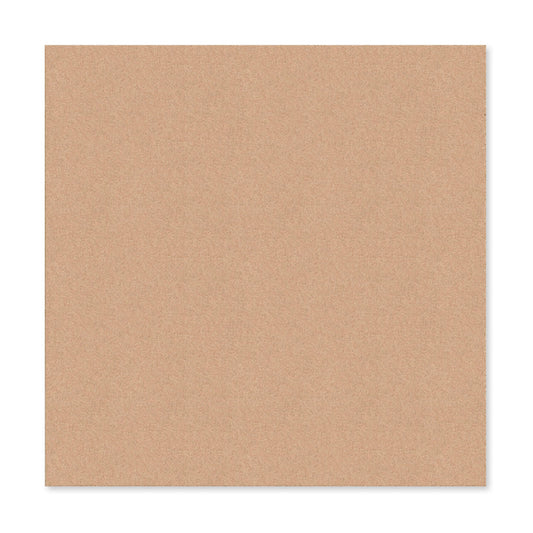 U Brands Frameless Square Cork Bulletin Board, Office Supplies, 14” x 14”, Natural, with Push Pins and Mounting Hardware, 1 Pack, 463U00-04