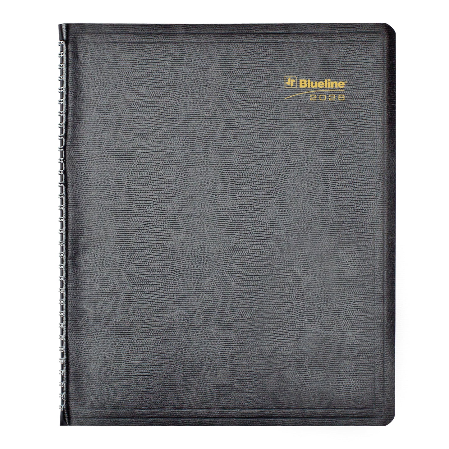 Blueline® 2026 Essential Weekly Planner, Appointment Book, 12 Months, January to December, Twin-Wire Binding, 11" x 9.0625", Black, Bilingual (C5950.81BT-26)
