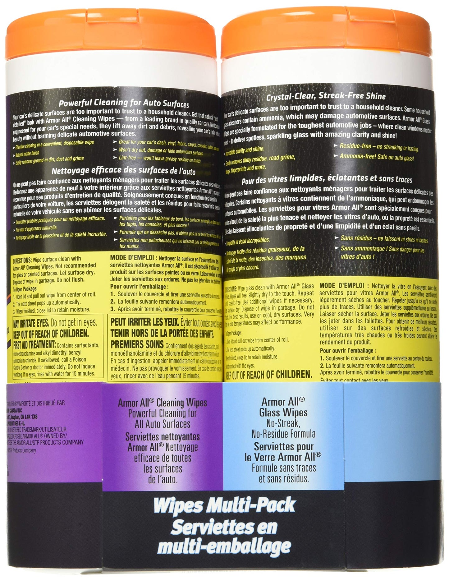 Armor All 17375 2 Pack Wipe Cleaning Kit