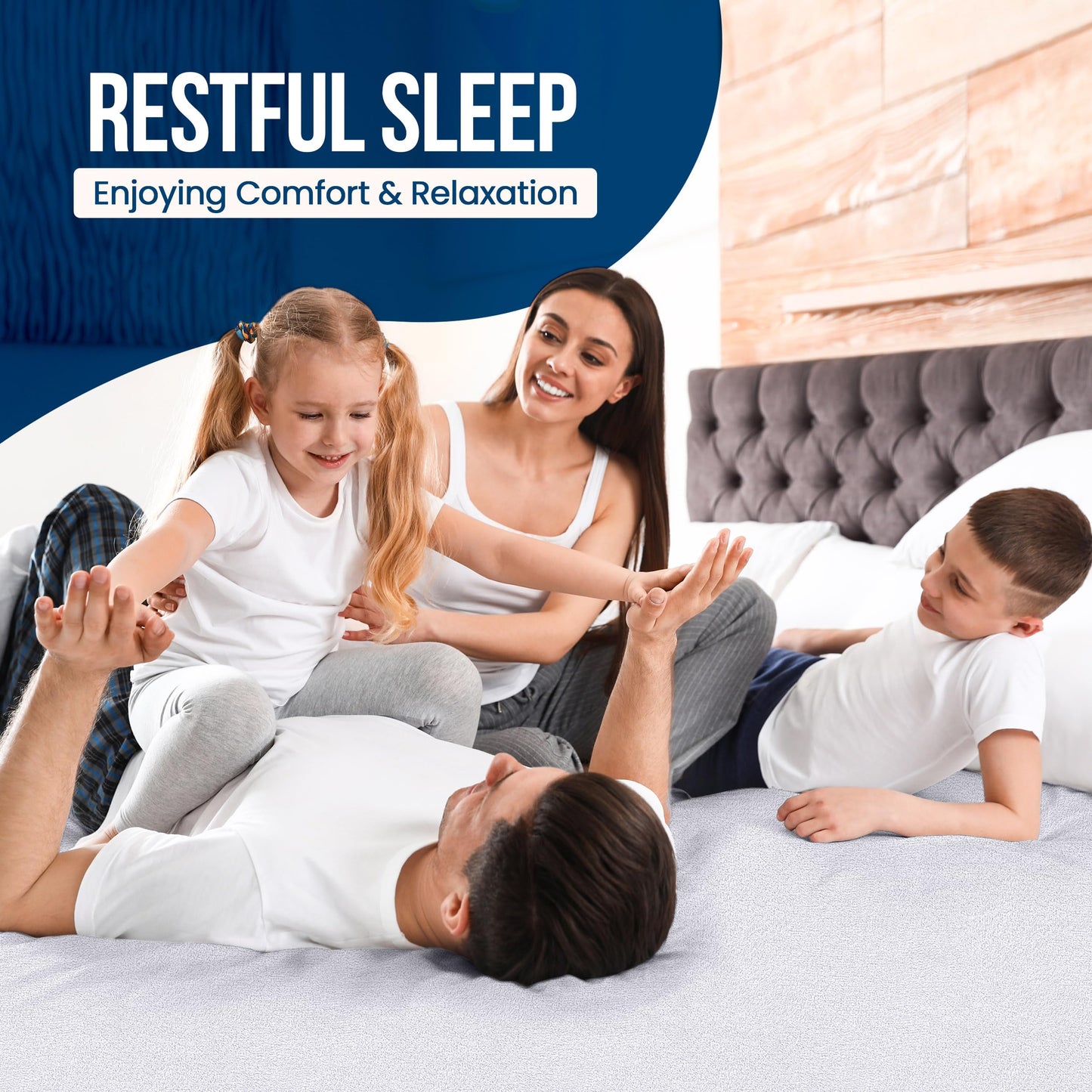 Utopia Bedding Waterproof Mattress Protector Full/Double Size, Premium Terry Mattress Cover 200 GSM, Breathable, Fitted Style with Stretchable Pockets (White)