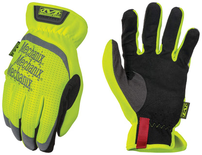 Mechanix Wear: Hi-Viz FastFit Work Gloves - Touch Capable (X-Large, Hi-Viz Yellow)