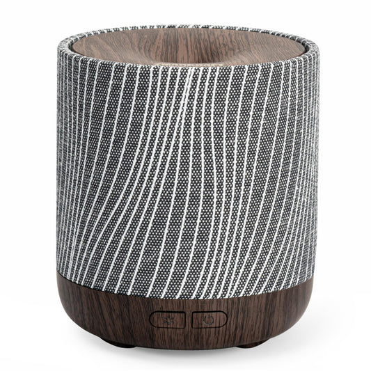 ZmarKraft Essential Oil Diffuser 200ml with Fabric Cover and Night Lamp | Ultrasonic Aroma Diffuser | Humidifier with Lights | Room Decor | Small Humidifier for Bedroom | Housewaming Gift