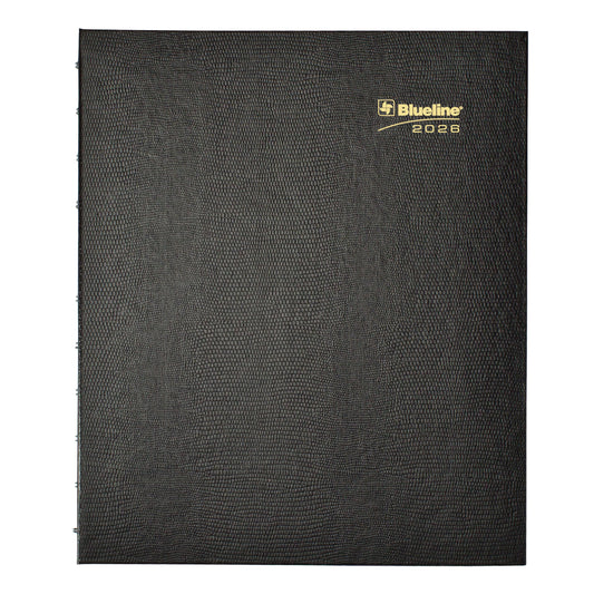 Blueline® 2026 MiracleBind™ CoilPro™ Monthly Planner, 16 Months, September 2025 to December 2026, Twin-Wire Binding, 11" x 9.0625", Black, Bilingual (CF1512C.81B-26)