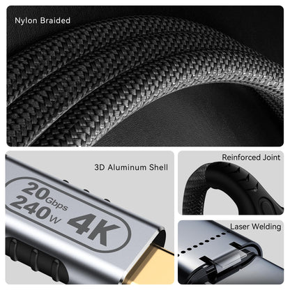 USB c Cable,high Speed USB c Cable,USB c Cable Fast Charging,USB c Cable 20gbps,USB c Cable 240w,USB c Video Cable,USB 3.2 Cable,USB c to USB c 10ft,Long USB c Data Cable