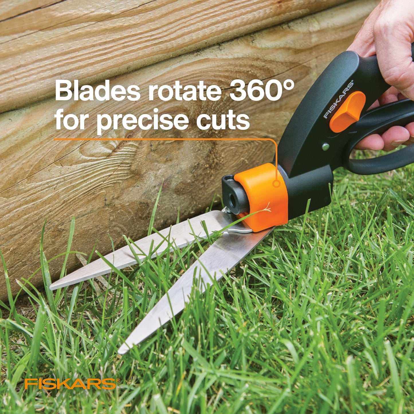 Fiskars Shear Ease Grass Shears (9214)