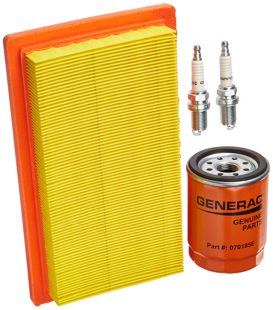 Generac 6485 Scheduled Maintenance Kit for Home Standby Generators with 20 kW 999cc Engines Blue
