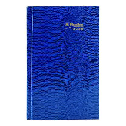 Blueline® 2026 Traditional Daily Planner, Appointment Book, 12 Months, January to December, Perfect Binding, 8" x 5", Blue, Bilingual (C1504.82B-26)