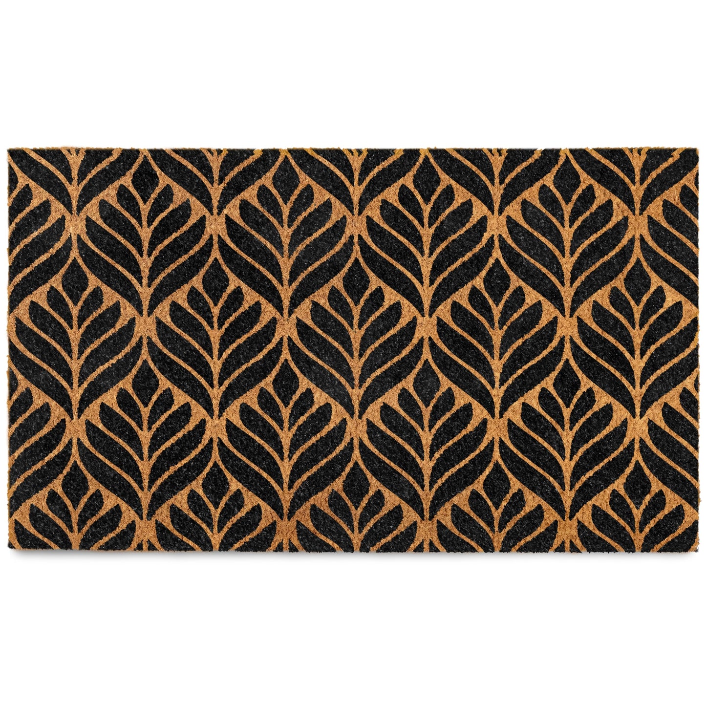 Door Mat Modern Outdoor 30x17 Inch, Modern Front Door Mat for Covered Outside Entrance, Art Deco Welcome Mat, Geometric Doormat w/Non-Slip Backing