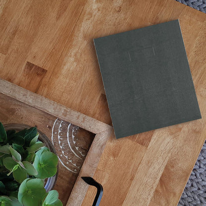 Blueline MiracleBind™ Notebook, Lizard-Like Hard Cover, 11" x 9-1/16", 150 Pages, Gray (AF11150.97)